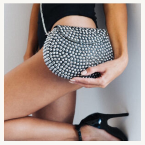 RAMLA THE PEARL MOSAIC  HANDBAG - Picture 9 of 12